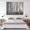 Designart - Dark Morning in Forest Panorama - Landscape Canvas Art Print